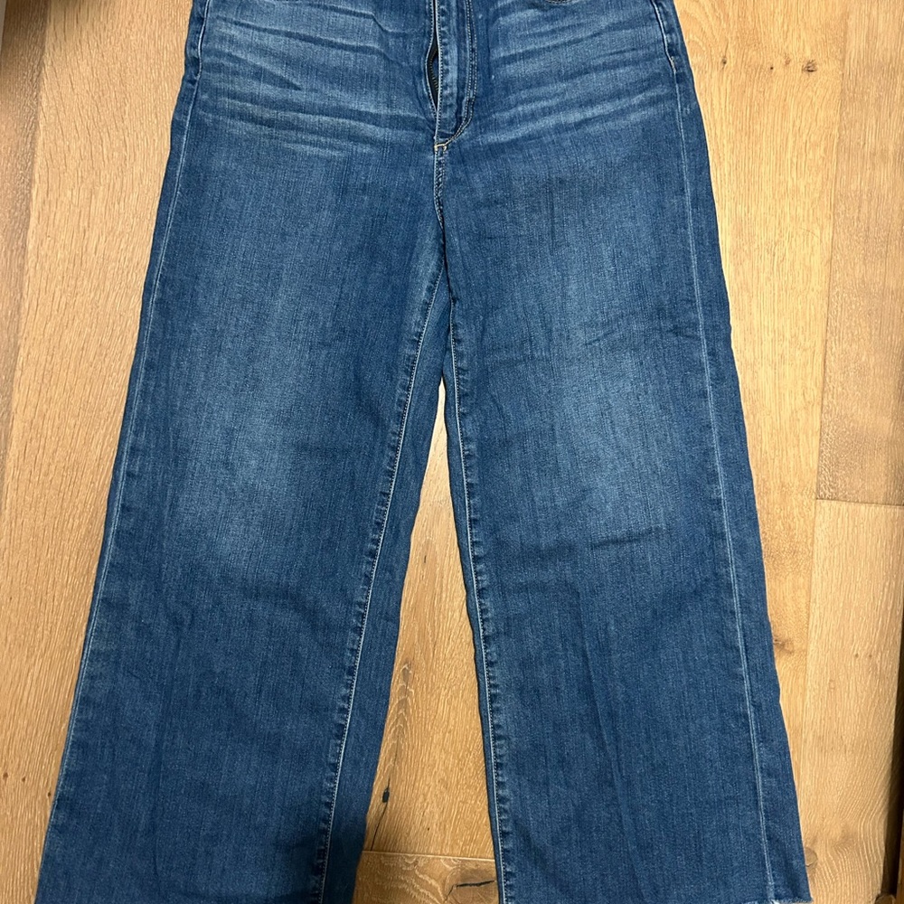 Joe's Jeans Blue Flare Wide Leg Denim